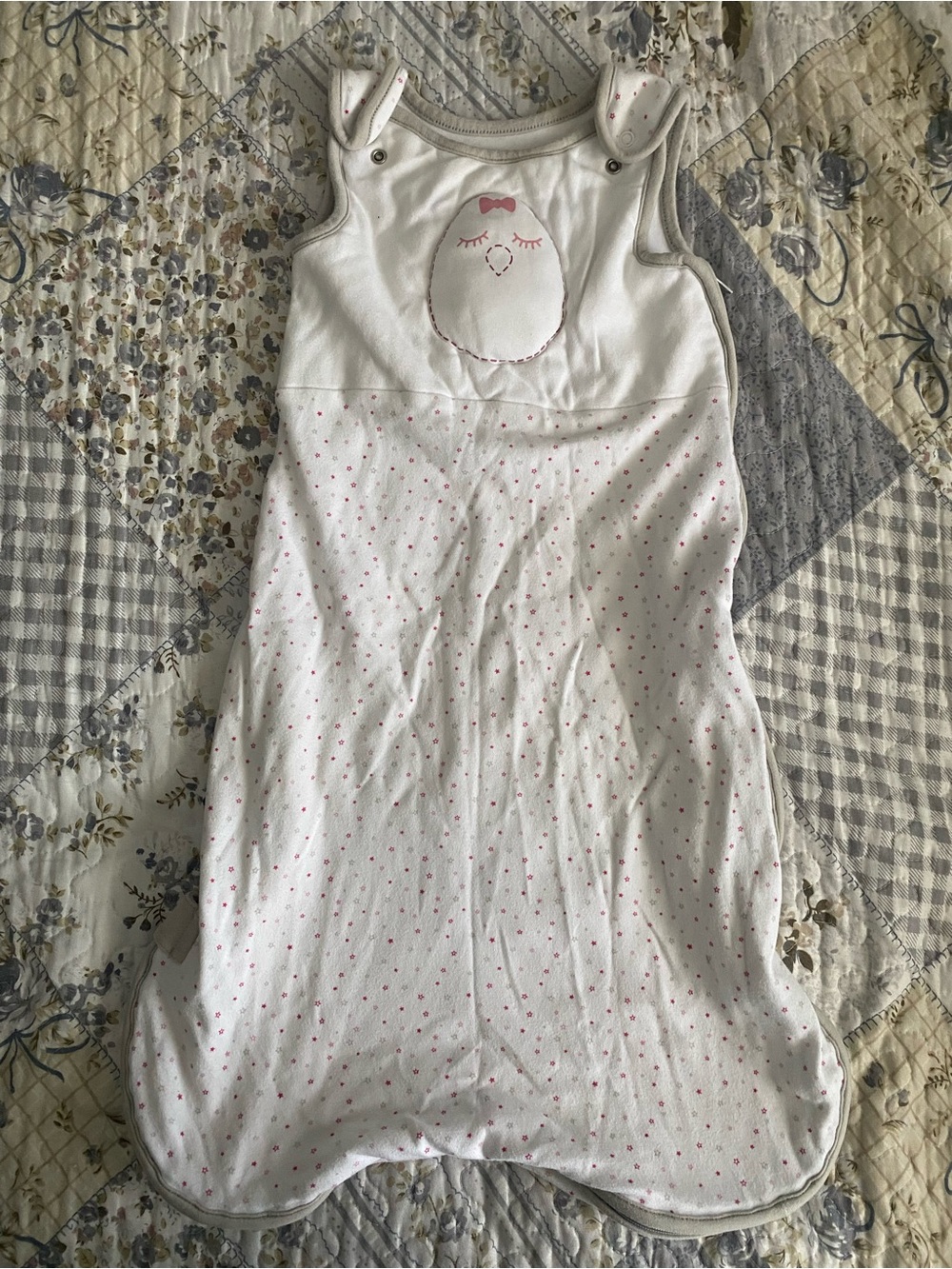 Nested Bean Sleep Sack in Stardust Pink - Sleeveless